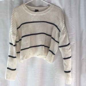 Cropped sweater